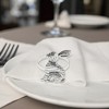 Unique Bargains Napkin Rings Rabbit Stainless Steel 1 Pc - 3 of 3