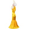 HalloweenCostumes.com Large Women Disney Beauty and the Beast Lumiere Costume for Women | Disney Costumes, White/Orange - 2 of 4