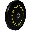 Sapphtopaz Olympic Rubber Weight Plates for Barbell, 2-Inch Barbell Plates for Weightlifting and Strength Training in Home & Gym - 4 of 4
