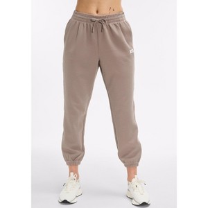 Peloton Women's Waffle Jogger, Taupe Grey - 1 of 4