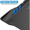 Cargo Liner, All-Weather Premium Truck Mat Compatible, Heavy Duty TPE Trunk Liner & Rear Floor Mat with Non-Slip Design, Black - 4 of 4