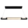 CWI Lighting Neva 36 in LED Integrated Black Chandelier - 2 of 2