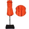 Tangkula 15Ft Outdoor Double-Sided Patio Umbrella with Base - 4 of 4