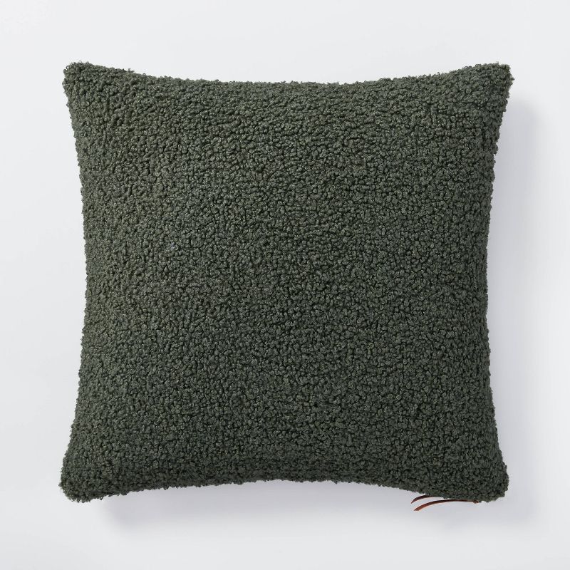 Boucle Throw Pillow with Exposed Zipper – Threshold™ designed with Studio McGee, 1 of 12