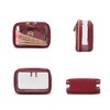 MKF Collection Laura Women's Cosmetic Punch 10 Pcs Sets, Small Travel Makeup Bag by Mia k - 4 of 4