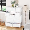15 Drawer Chest of Drawers, Fabric Storage Dresser, Space Saving Storage Cabinet for Bedroom, Hallway, Living Room - 3 of 4