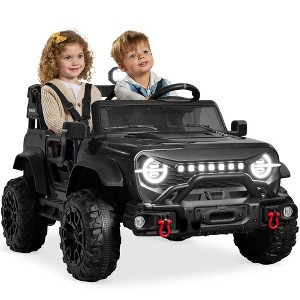 Best Choice Products Kids 24V 2-Seater Electric Ride-On Car Truck w/ Parent Control, Bluetooth, LED Lights - 1 of 4