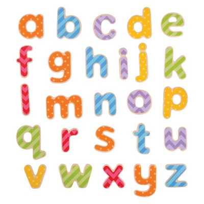 lowercase alphabet magnets