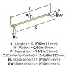 Amerock Farewind Pull for Cabinets, Drawers, and Furniture - 3 of 4