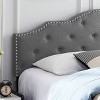 Cordeaux Contemporary Upholstered Headboard - Christopher Knight Home - 3 of 4