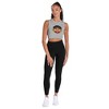 Women's Sesame Streettamir Face Sleeveless Crop Top Tank - 4 of 4