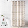 Fabric Thin Striped Shower Curtain - Room Essentials™ - 2 of 4