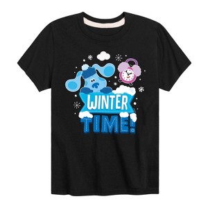 Boys' - Blue's Clues & You! - Winter Time Short Sleeve Graphic T-Shirt - 1 of 4