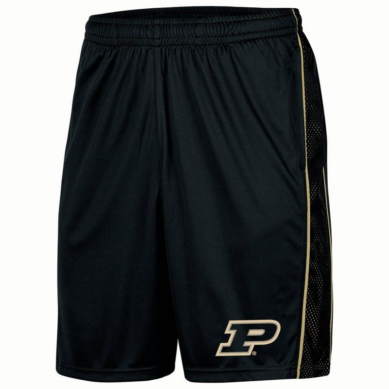 NCAA Purdue Boilermakers Men&#39;s Poly Shorts, 1 of 4