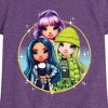 Girls' - Rainbow High - Violet Skyler Jade Fitted Short Sleeve Graphic T-Shirt - 2 of 4