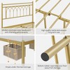 Yaheetech Modern Metal Platform Bed Frame with Headboard - 4 of 4