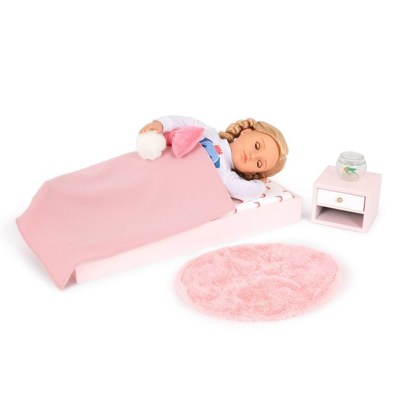 Our Generation Sweet Snuggles Bedroom Furniture Accessory Set for 18&#34; Dolls, 5 of 8