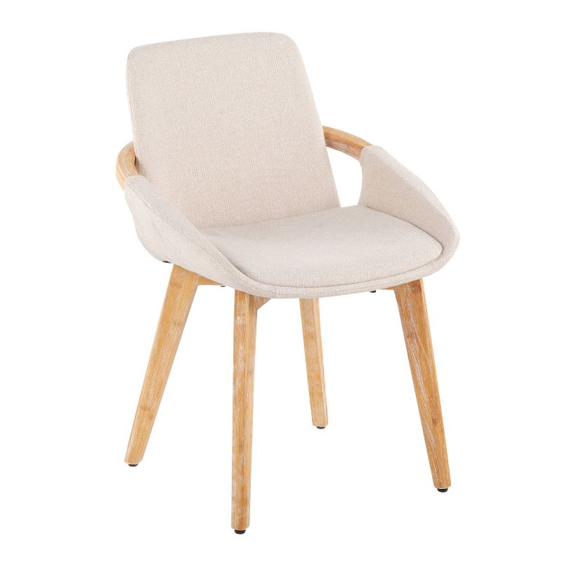 Cosmo Bamboo/Polyester Dining Chair - LumiSource, 1 of 11