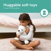 Zazu Kids Paul the Polar Bear Plush Animal Soother, Insert for Both Hot & Cold, Releases Natural Lavender Aromatherapy Scents For Soothing Sleep - 2 of 4
