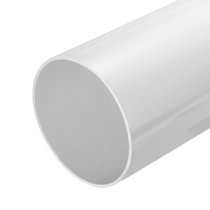 Unique Bargains High Impact Water Plumb Cable Sleeve PVC Rigid Round Pipes 20" Length - 1 of 4
