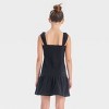 Girls' Button-Front Drop-Waist Dress - art class™ - 2 of 3