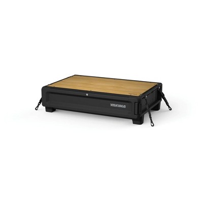 Yakima MOD HomeBase Medium Sturdy Aluminum Base Unit of Drawer System with Premium Bamboo Top Surface and Internal Drawer Divider