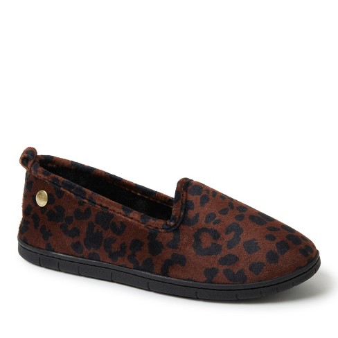 Dearfoam sales leopard slippers