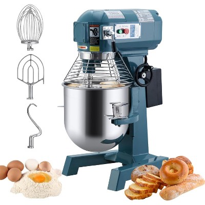 15Qt Commercial Food Mixer 600W 3 Speeds Stand Electric Dough Mixer Pizza Bakery