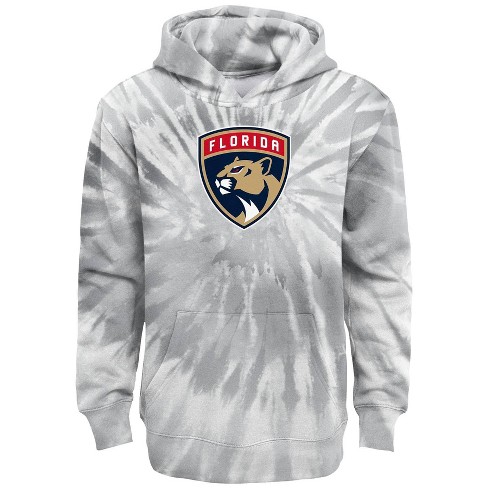 Nhl Florida Panthers Boys' Tie-dye Logo Hooded Sweatshirt - Xs : Target