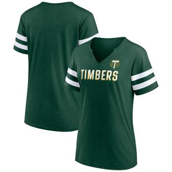 MLS Portland Timbers Women's Split Neck Team Specialty T-Shirt