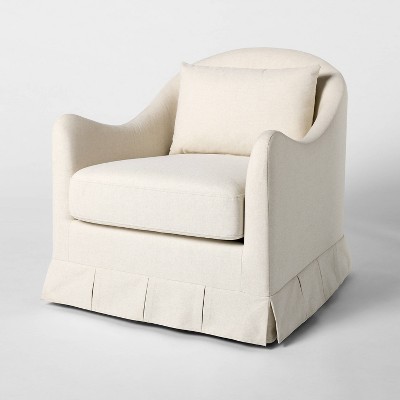 Box Pleat Upholstered Chair - Threshold™ designed with Studio McGee