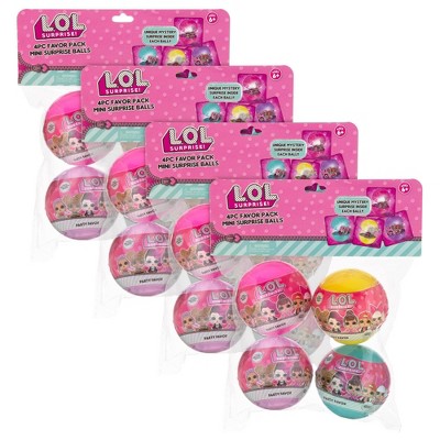 L.O.L. Surprise! 16pk Mini Surprise Party Balls with Necklaces Inside