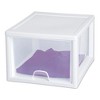 Sterilite Plastic Stackable Storage Container Bin w/Built-in Handles and Removable Lids - 4 of 4