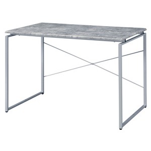 Sapphtopaz Home Office Desks Computer Desk Metal Sled Base Writing Desk Gaming Desk Office Desk for Home Office - 1 of 4