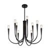 Artcraft Lighting Bronte 9 - Light Chandelier in  Black - 2 of 4