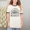 Simply Sage Market Women's Fall Harvest Market Short Sleeve Ringer Tee - 2 of 4
