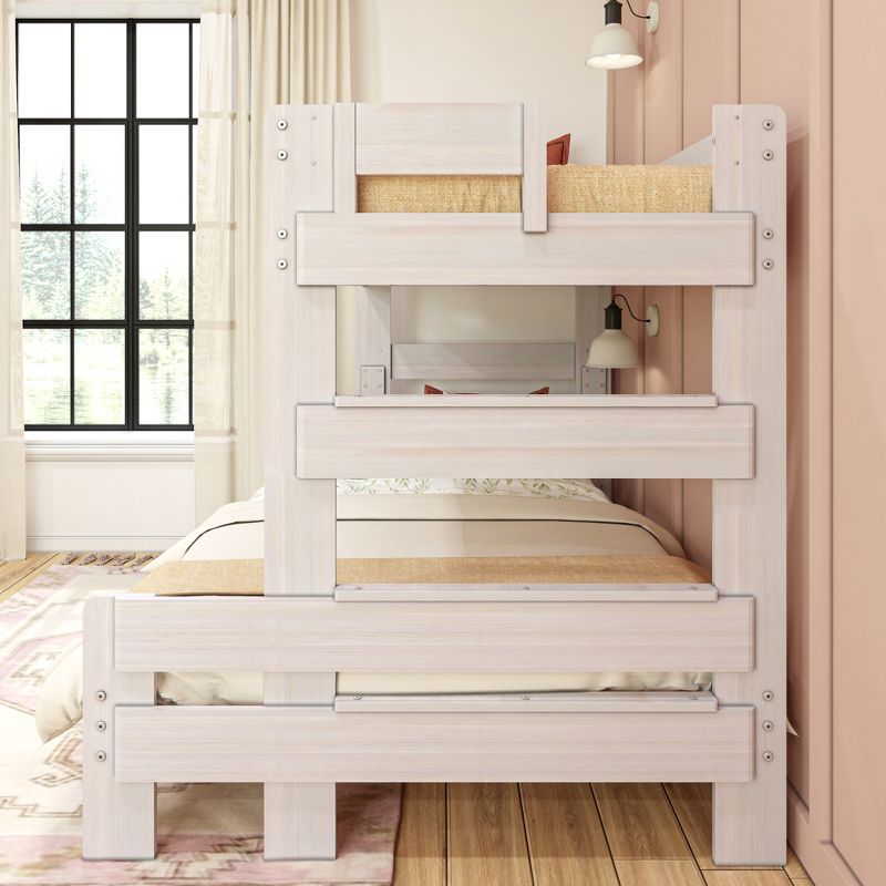 Max & Lily Farmhouse Twin over Full Bunk Bed, 4 of 6