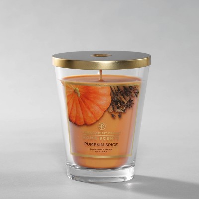 Glass Jar Pumpkin Spice Candle - Home Scents