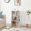 VECELO 5 Shelf Bookcase, Modern Style, Wooden Open Shelf Bookcase - 4 of 4