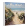 Stupell Industries Sandy Path to Beach Wall Plaque Art, 12" x 12" - 2 of 4