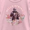 Girl's Star Wars: The Mandalorian Hello Spring T-Shirt - 2 of 4