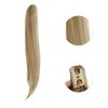 Unique Bargains Long Straight Hair Wig Hair Clips 21.65" Length 1 Pc - 4 of 4