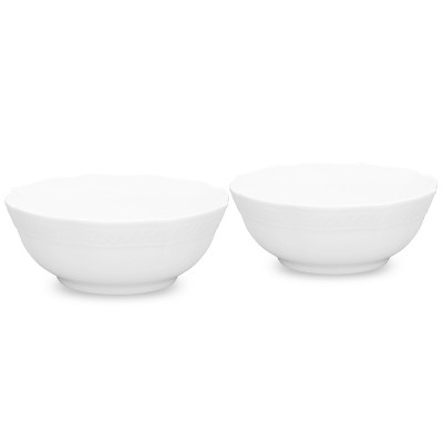 Noritake Cher Blanc Bowl, Set of 2, Fruit, 12 oz.