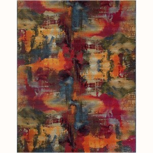 Unique Loom    Outdoor Modern Azera Area Rug - 1 of 4