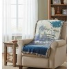 100% Cotton Tapestry Throw – Falling Tears 50x60 inch Inspirational by Manual Woodworkers and Weavers - 2 of 3