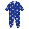 NFL New York Giants Boys' Blanket Sleeper - 2 of 3