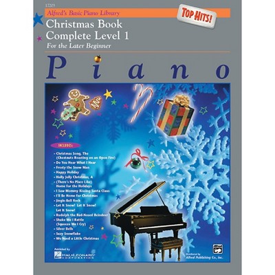 Alfred Alfred's Basic Piano Course Top Hits! Christmas Book Complete 1 (1A/1B)