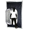 Hydrofarm BHZD Insulated Reflective Indoor Outdoor Garden Greenhouse Grow Room Black Hatch Zipper Door - 4 of 4