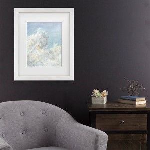 Trademark Fine Art Lisa Audit Heavenly Blue 05 Matted Framed Art Frame - 1 of 4
