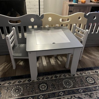 Delta children chelsea wood best sale table and chair set